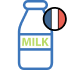 100% Fresh French Milk